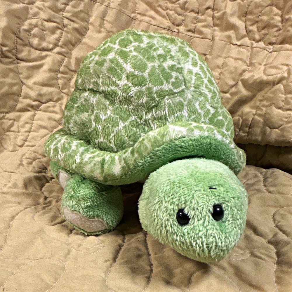 GANZ Webkinz Green Turtle Plush Stuffed Animal no code